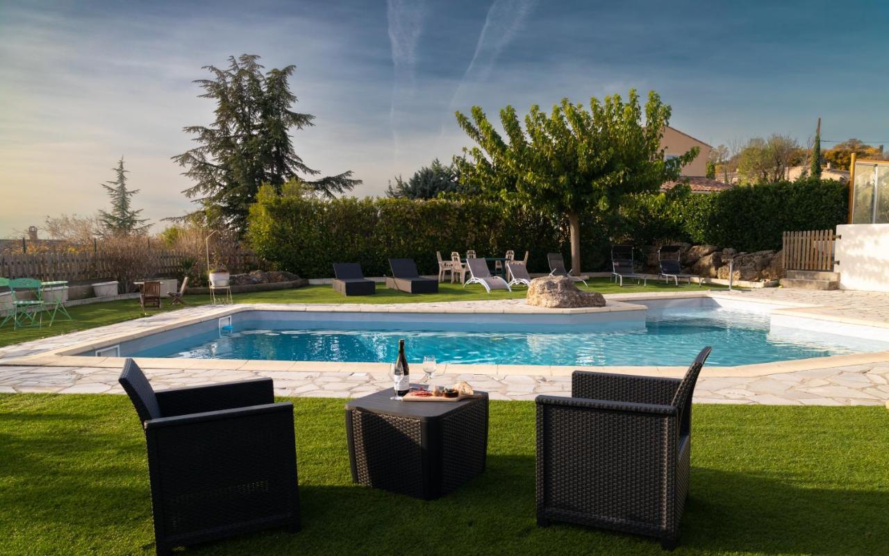 La Halte Gourmande Otel Vachères Dış mekan fotoğraf
